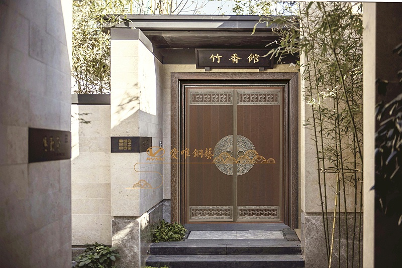 愛(ài)唯銅門(mén)-新中式