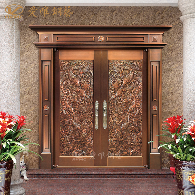 愛(ài)唯銅門(mén)年年有魚(yú)