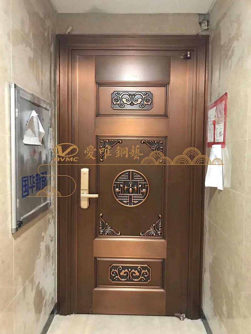 愛(ài)唯入戶銅門
