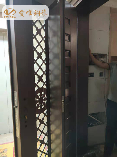 愛(ài)唯銅藝銅門廠家工程案例/工程案例